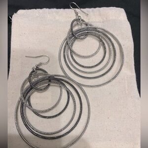 Fun hoop earrings